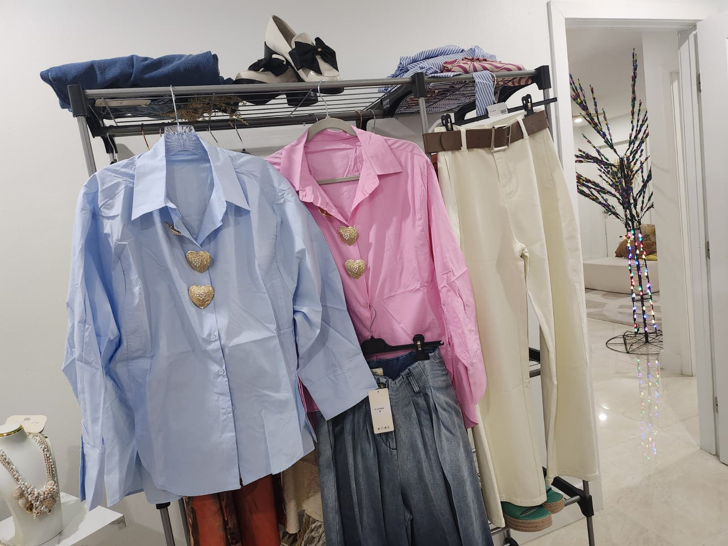 Camisa manga larga corazón